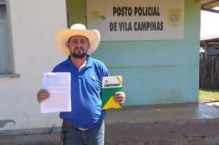 O ex-vereador de Plácido de Castro, Charqueiro do Acre, registrou um Boletim de Ocorrência na unidade policial de Vila Campina, onde reside.