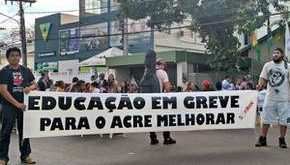 Educação entra em greve dia 13 de maio