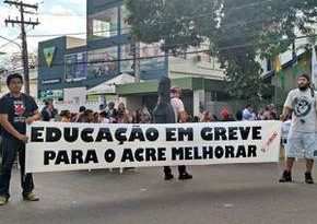 Educação entra em greve dia 13 de maio