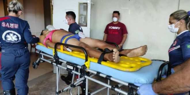 Jovem é ferido a tiros por criminosos em caminhonete no Taquari