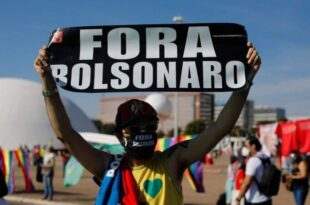 Manifestações contra Bolsonaro foram registradas em várias cidades da Região Norte