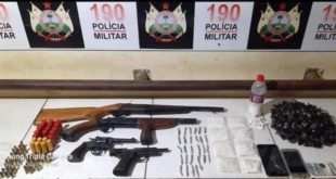 Polícia Militar apreende entorpecentes e arma de fogo no Bahia Nova
