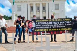 Professores vão interditar avenida Getúlio Vargas nesta terça