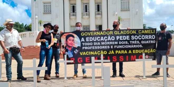 Professores vão interditar avenida Getúlio Vargas nesta terça