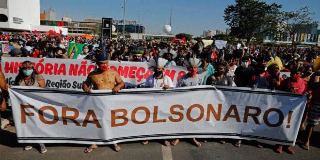 Estão confirmados 340 atos "Fora Bolsonaro" neste sábado #3J