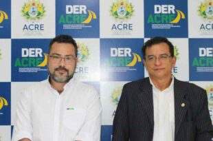Gonzaga procura o Deracre para tratar de limpeza dos rios e melhorias para os municípios do Juruá