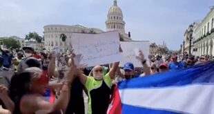 Manifestações em Cuba: presidente diz que são pessoas pagas por agências norte-americanas
