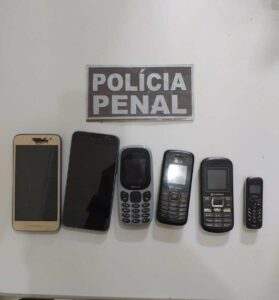 Seis aparelhos celulares são apreendidos no presídio de Sena Madureira