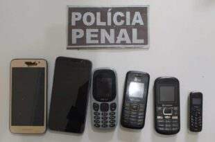 Seis aparelhos celulares são apreendidos no presídio de Sena Madureira