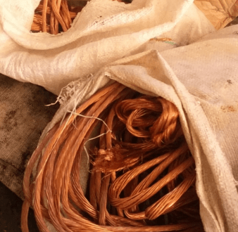 Cerca de uma tonelada de cobre roubada é apreendida em Rio Branco