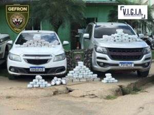 Mais de 100 kg de cocaína são apreendidos na BR-364