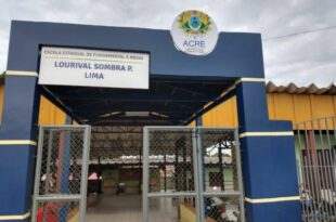 Funcionário que reagiu a assalto em escola e foi baleado continua internado