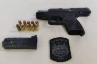 Homens são presos por porte ilegal de arma no interior