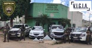 Mais de 100 quilos de cocaína são incinerados no interior do Acre