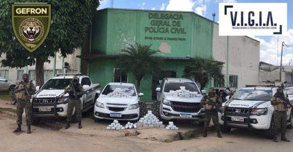Mais de 100 quilos de cocaína são incinerados no interior do Acre