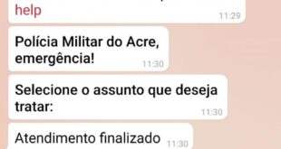 Segurança já registrou mais de 300 ocorrências via Telegram