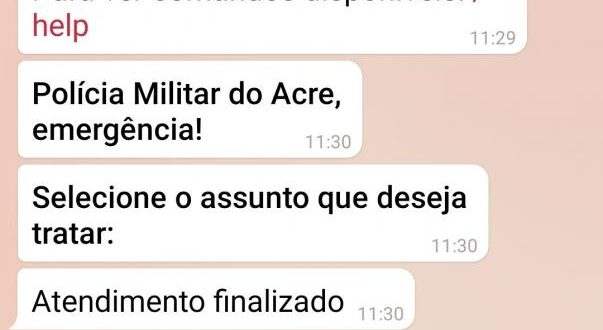 Segurança já registrou mais de 300 ocorrências via Telegram