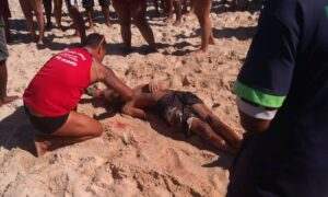 Homem é morto com tiro após tentar roubar banhista nas areias da Praia de Ipanema, no RJ