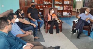 Luiz Gonzaga se reúne com Bispo da diocese de Cruzeiro do Sul, Dom Flávio Giovenale