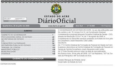 Oficial: foi publicada no Diário Oficial a nomeação da esposa de Minoru Kinpara para o IMC