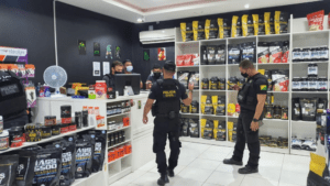 Polícia apreende material e investiga comércio de anabolizantes sem prescrição médica