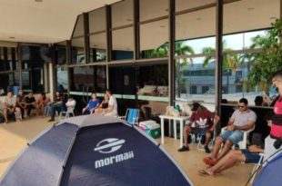 Protesto dos integrantes do Cadastro de Reserva da PM completa sete dias na Aleac