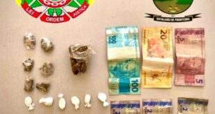 PM apreende drogas e prende casal por suspeita de tráfico no interior do Acre
