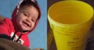 Tragédia: bebê de 9 meses morre afogado após cair dentro de balde; cena comove