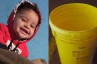 Tragédia: bebê de 9 meses morre afogado após cair dentro de balde; cena comove