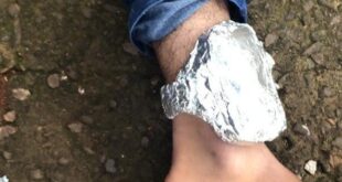 Homem envolve tornozeleira com papel alumínio no Acre para tentar fugir da polícia