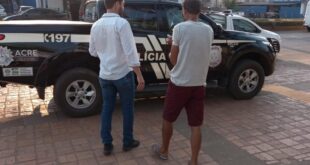 Maria da Penha: homem que descumpriu medida protetiva e preso em Rio Branco