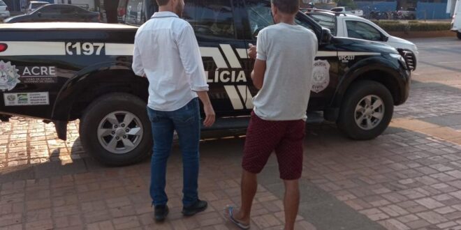 Maria da Penha: homem que descumpriu medida protetiva e preso em Rio Branco