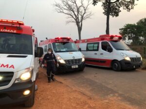 Acidente com motos deixa 4 feridos em estado grave; um está entubado no PS de Rio Branco