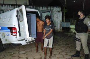 Dupla é detida por vigilante e entregue à PM após furtos em residencial em Rio Branco