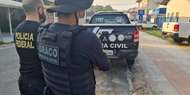 ‘Operação Juruá’ cumpre 22 mandados de prisão e de 12 de busca e apreensão em Cruzeiro