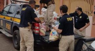 PRF doa mais de duas toneladas de alimentos a instituições beneficentes no Acre