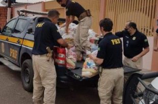 PRF doa mais de duas toneladas de alimentos a instituições beneficentes no Acre