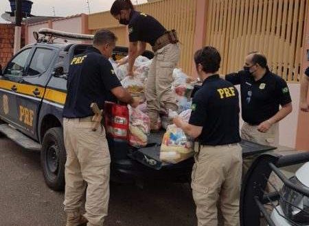 PRF doa mais de duas toneladas de alimentos a instituições beneficentes no Acre
