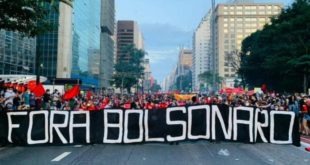 Confirmados 263 atos em 251 cidades, incluindo 26 no exterior, no ato "Fora Bolsonaro" deste 02 de outubro
