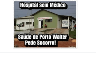 Falta de médicos no interior do estado revolta a população