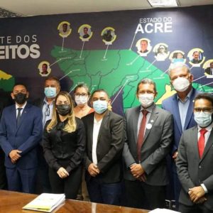 Em Brasília Fernanda Hassem busca recursos, com parlamentares acreanos, para investimentos em Brasileia 2 brasileia