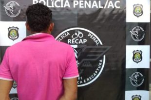 Polícia Penal prende foragido após receber atendimento médico em Rio Branco