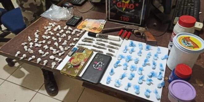 Trio é preso em flagrante vendendo maconha e cocaína em Loteamento de Rio Branco