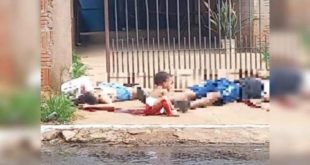 Casal é executado à tiros e filho de 10 meses deixado em poça de sangue