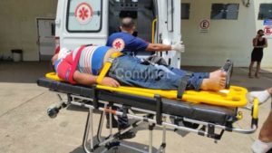 Vendedor de salgado é atropelado por moto ao tentar atravessar rua em Rio Branco