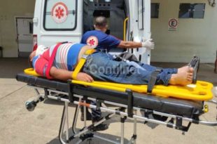 Vendedor de salgado é atropelado por moto ao tentar atravessar rua em Rio Branco