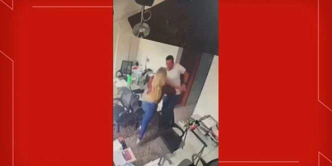 PM agride, enforca e ameaça com arma empresária durante discussão por dívida