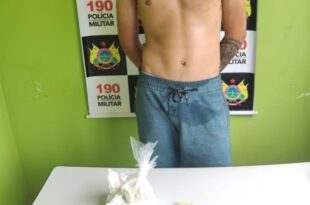 Em Tarauacá, traficante fica nervoso ao ver PM e arremessa droga no quintal do vizinho
