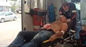 Policial aposentado reage a assalto em supermercado e é baleado