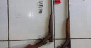 Após fuga, homens são presos com armas, cartuchos e maconha no interior do Acre